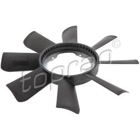 Lüfterrad, Motorkühlung 500 902 von TOPRAN günstig für 16,96 € online kaufen