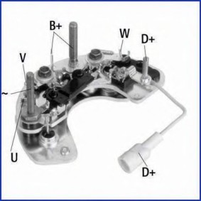 Acquista Raddrizzatore, Alternatore da HITACHI 139637 a buon mercato per soli 33,63 €