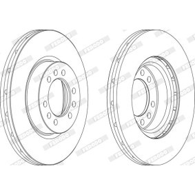 Comprar Disco de freno de FERODO FCR235A a bajo precio de 52,87 €