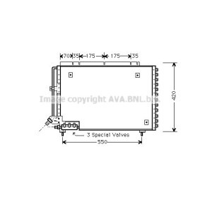 Compre Condensador de aire acondicionado de AVA COOLING SYSTEMS online para 960 II Ranchera familiar (965) a precios moderados