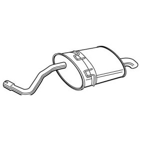 Compre Panela de escape traseira da VEGAZ MOS-164 a um preço baixo por 129,73 €