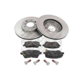 Bremsscheiben und -beläge 47685 VAUXHALL von MAPCO