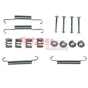 Compre Kit de accesorios de las zapatas de freno de METZGER online para ix35 Furgón a precios moderados