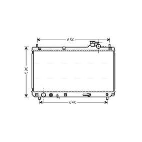 Kühler, Motorkühlung TO2614 von AVA COOLING SYSTEMS günstig für 234,11 € online kaufen