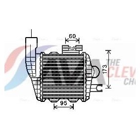 Acquista Radiatore da AVA COOLING SYSTEMS online per BLUEBIRD (910) a prezzi moderati