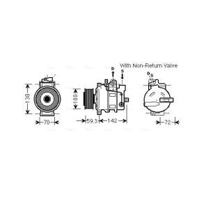 Acquista Compressore aria condizionata da AVA COOLING SYSTEMS AIK334 a buon mercato per soli 503,98 €