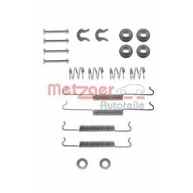 Compre Kit de acessórios, maxilas do travão da METZGER 105-0522 a um preço baixo por 8,28 €