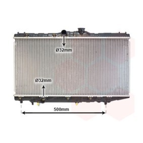 Compre Radiador de VAN WEZEL online para Carina II Sedan (_T17_) a preços moderados