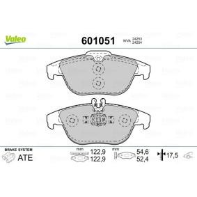 Bremsbeläge 601051 von VALEO günstig für 32,99 € online kaufen