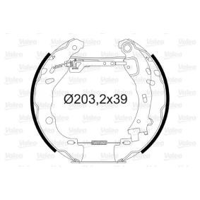 Comprar Kit frenos, disco de tambor de VALEO 554803 a bajo precio de 155,87 €