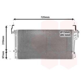 Achetez des Condenseur, climatisation VAN WEZEL 82005071 à prix pour 221,03 €