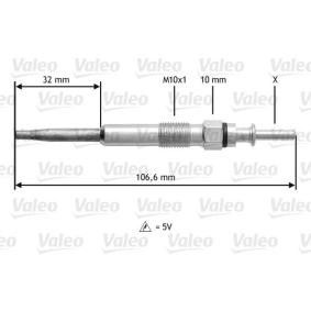 Achetez des Bougie de préchauffage VALEO 345134 à prix pour 17,40 €