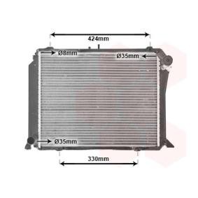 Achetez des Radiateur de chez VAN WEZEL en ligne pour HIACE III Camionnette (YH7_, LH6_, LH7_, LH5_, YH5_, YH6_) à prix modérés