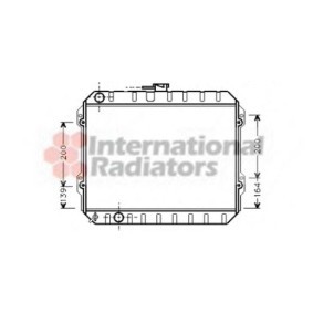 Achetez des Radiateur de chez VAN WEZEL en ligne pour HIACE II Camionnette (LH5_, YH7_, LH7_, LH6_, YH6_, YH5_) à prix modérés