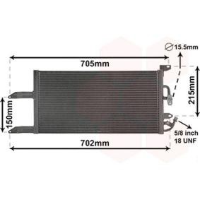 Acquista Condensatore climatizzatore da VAN WEZEL 17005215 a buon mercato per soli 132,29 €