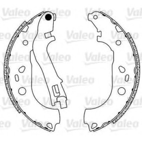 Comprar Kit frenos, disco de tambor de VALEO 554821 a bajo precio de 148,76 €