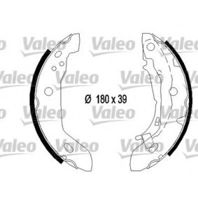Bremsensatz, Trommelbremse 554755 von VALEO günstig für 185,65 € online kaufen