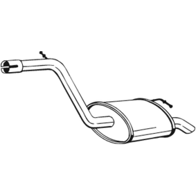 Mittelschalldämpfer des Herstellers BOSAL - Originalware Artikelnummer: 200-931