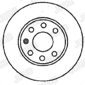 Bremsscheibe 561158J von JURID günstig für 37,97 € online kaufen