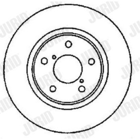 Bremsscheibe 561536J von JURID günstig für 94,79 € online kaufen