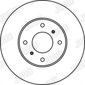 Bremsscheibe 562232JC von JURID günstig für 38,18 € online kaufen