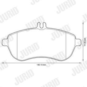 Bremsbeläge 573257JC von JURID günstig für 39,97 € online kaufen