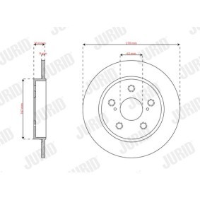 Zubehörsatz, Bremsbacken 771080J von JURID günstig für 16,29 € online kaufen