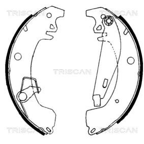 Bremsbackensatz für VAUXHALL von TRISCAN