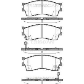 Bremsbeläge 8110 18008 von TRISCAN günstig für 44,83 € online kaufen