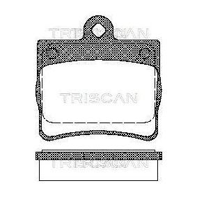 Bremsbeläge 8110 23016 von TRISCAN günstig für 21,19 € online kaufen