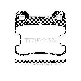 Bremsscheibe 8120 50117 von TRISCAN günstig für 31,25 € online kaufen