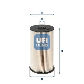 Ölfilter 25.475.00 von UFI günstig für 9,83 € online kaufen
