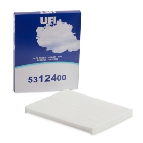 Achetez des Filtre d'habitacle UFI 53.124.00 à prix pour 9,81 €