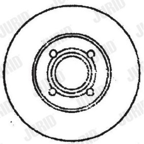 Bremsscheiben des Herstellers JURID - Originalware Artikelnummer: 561238J