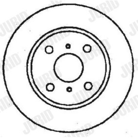 Bremsscheibe 561601J von JURID günstig für 60,15 € online kaufen