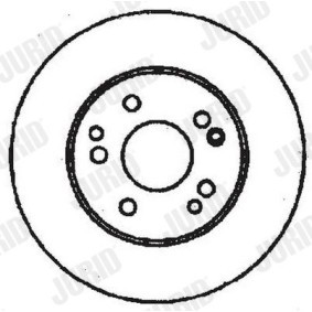 Bremsscheibe 561326J von JURID günstig für 53,37 € online kaufen