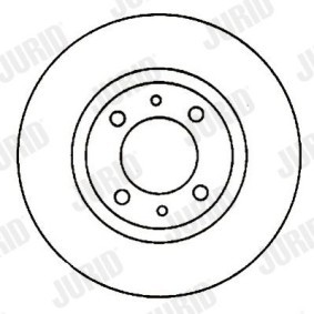 Bremsscheibe 561433J von JURID günstig für 80,59 € online kaufen