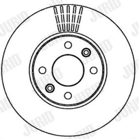 Bremsscheibe 562264J von JURID günstig für 71,60 € online kaufen
