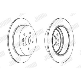 Bremsscheibe 562232J von JURID günstig für 124,69 € online kaufen
