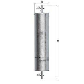 Kraftstofffilter KL 232 von KNECHT günstig für 41,42 € online kaufen