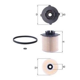 Kraftstofffilter KX 265D von KNECHT günstig für 30,44 € online kaufen