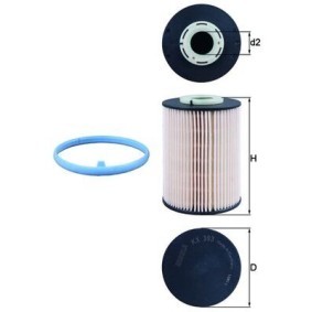 Kraftstofffilter KX 393D von KNECHT günstig für 32,72 € online kaufen