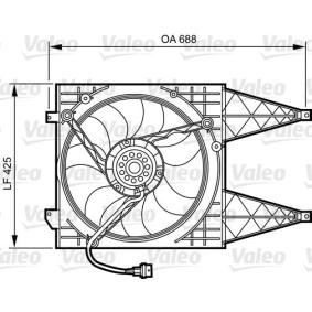 Køb Køleventilator af VALEO 696375 til den lave pris 1541,62 DKK