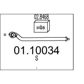 Abgasrohr 01.10034 von MTS günstig für 944,58 € online kaufen