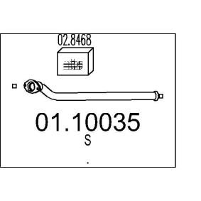 Abgasrohr 01.10035 von MTS günstig für 944,58 € online kaufen