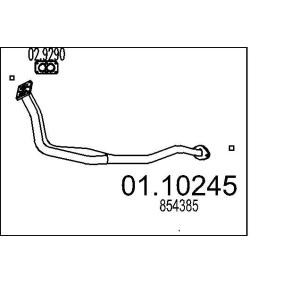 Achetez des Tuyau d'échappement MTS 01.10245 à prix pour 1048,20 €