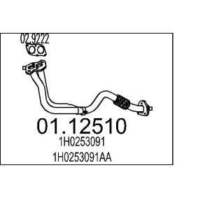 Compre Tubo de escape de MTS online para Cordoba Sedan (6K1, 6K2) a preços moderados