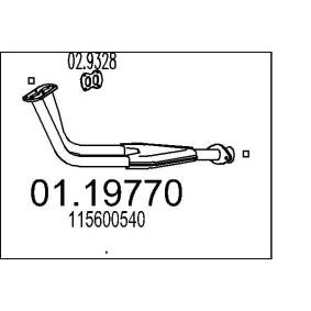 Abgasrohr 01.19770 von MTS günstig für 944,58 € online kaufen