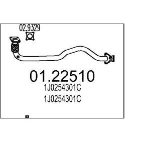 Abgasrohr 01.22510 von MTS günstig für 944,58 € online kaufen
