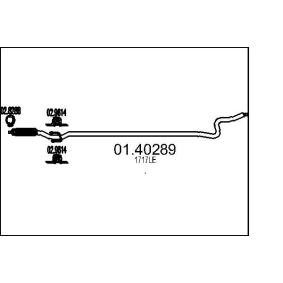 Abgasrohr 01.40289 von MTS günstig für 92,62 € online kaufen